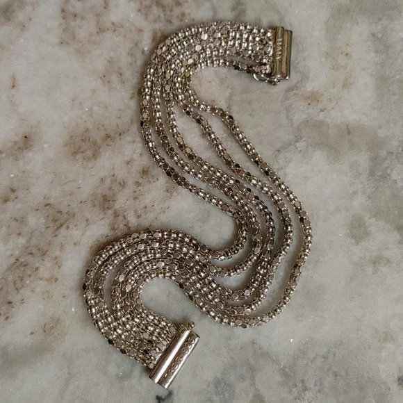 Itaor 925 Italy 5 Strand Bracelet - Picture 3 of 16